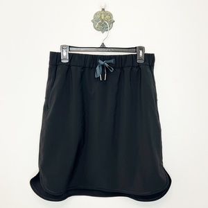 Lululemon Black On The Fly Skirt 21” Sweat Wicking Multi Function Women’s 10